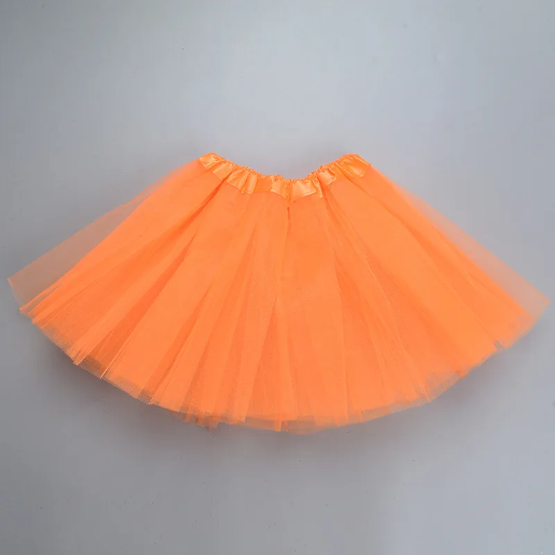Meisje elastische ballet danskleding tutu's minirok voor verjaardagsfeestje dans 3-laags tule tutu rok voor kinderen prinses 2-8Y meisjes