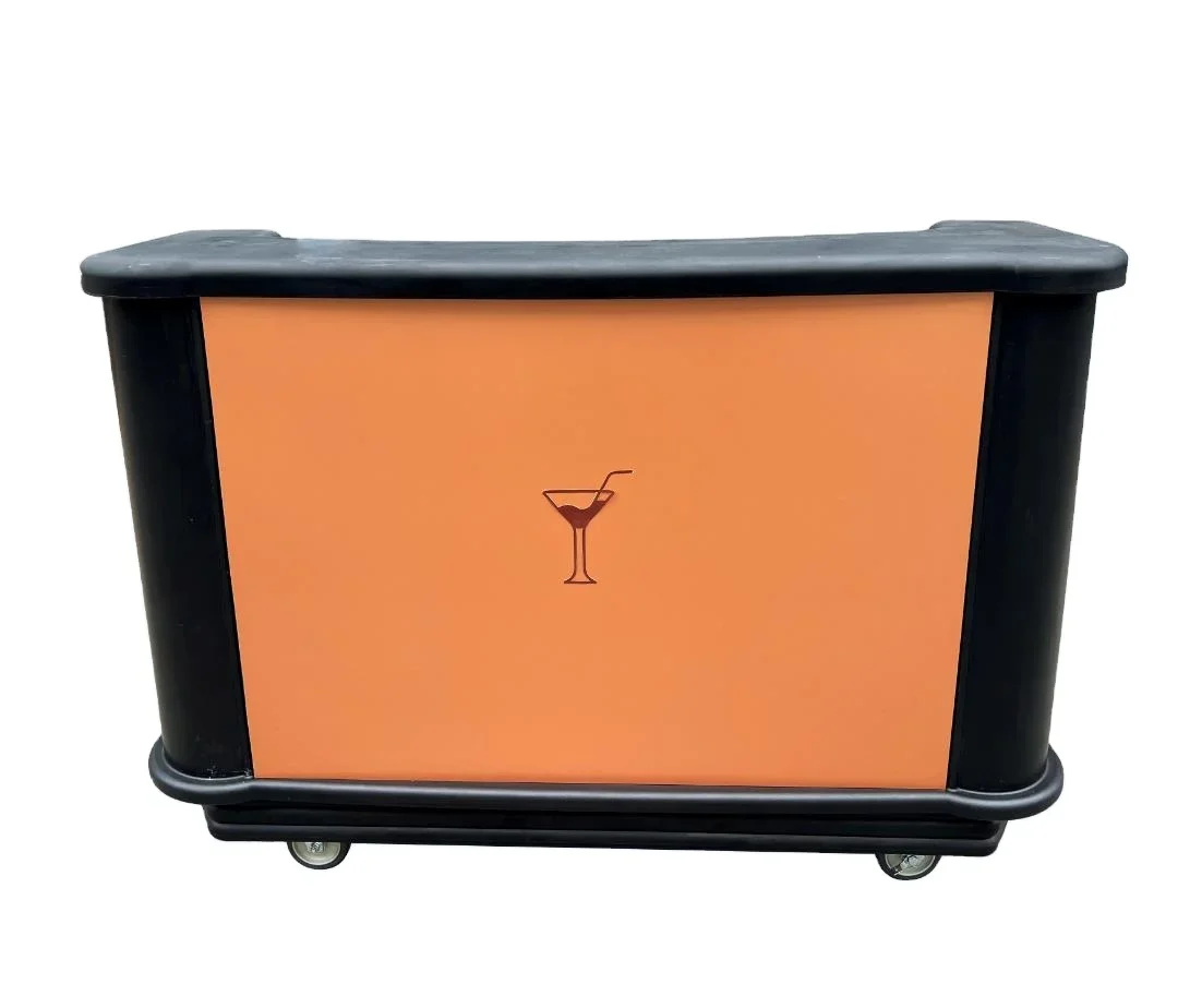 Moving Portable bar Carts One Mold Outdoor Trolley