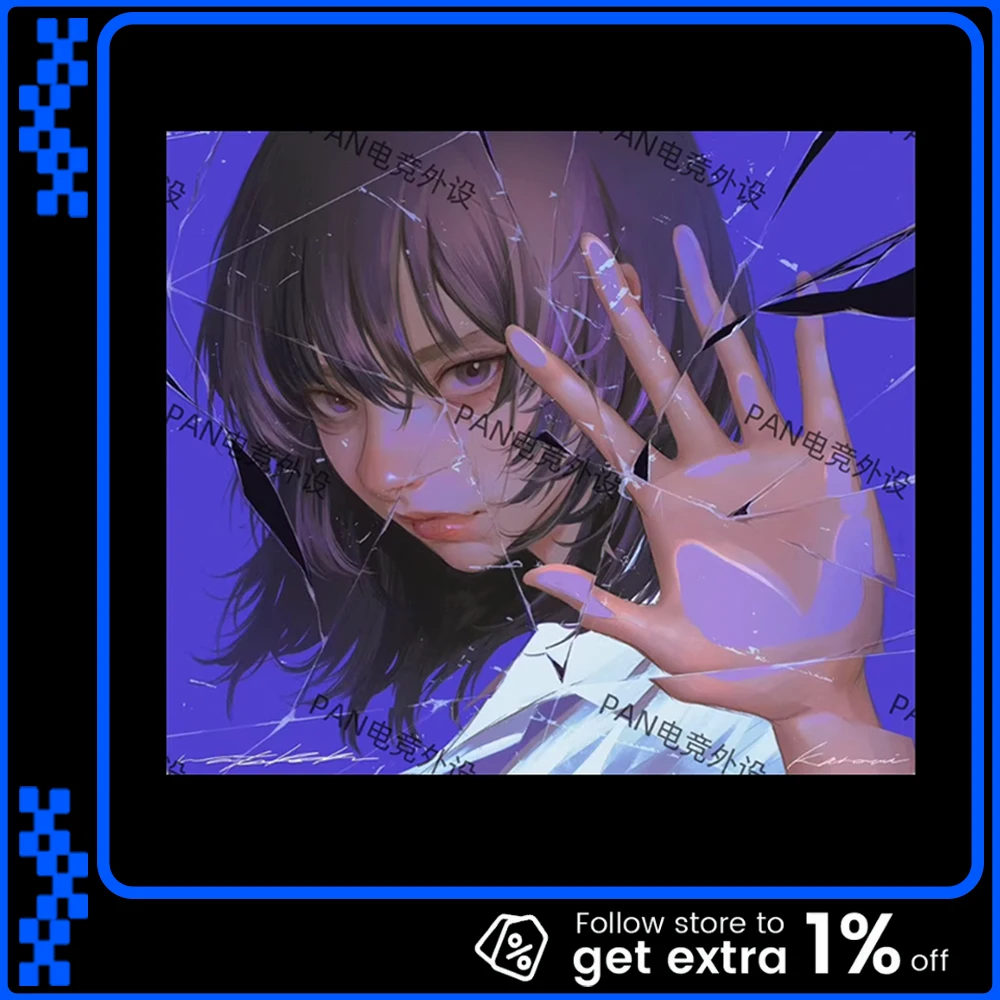 

PAN Esports KANAMI SAI Duplicate Same Glass Mousepad Smooth Control FPS Mouse Pad Full Covering Primer For CSGO Pc Accessories