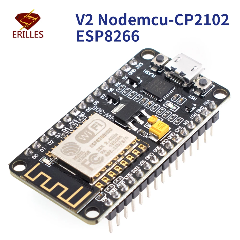 ESP8266 Wireless Module CH340 CP2102 CH9102 ESP-12E D1 Mini  NodeMcu V3 V2 Lua WIFI Network Development Board Based  for Arduin