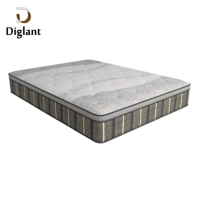 D73  Vietnam 12 Inch China Top Quality Indonesia Factory Cheap Pocket Spring Full Natural Latex Mattress