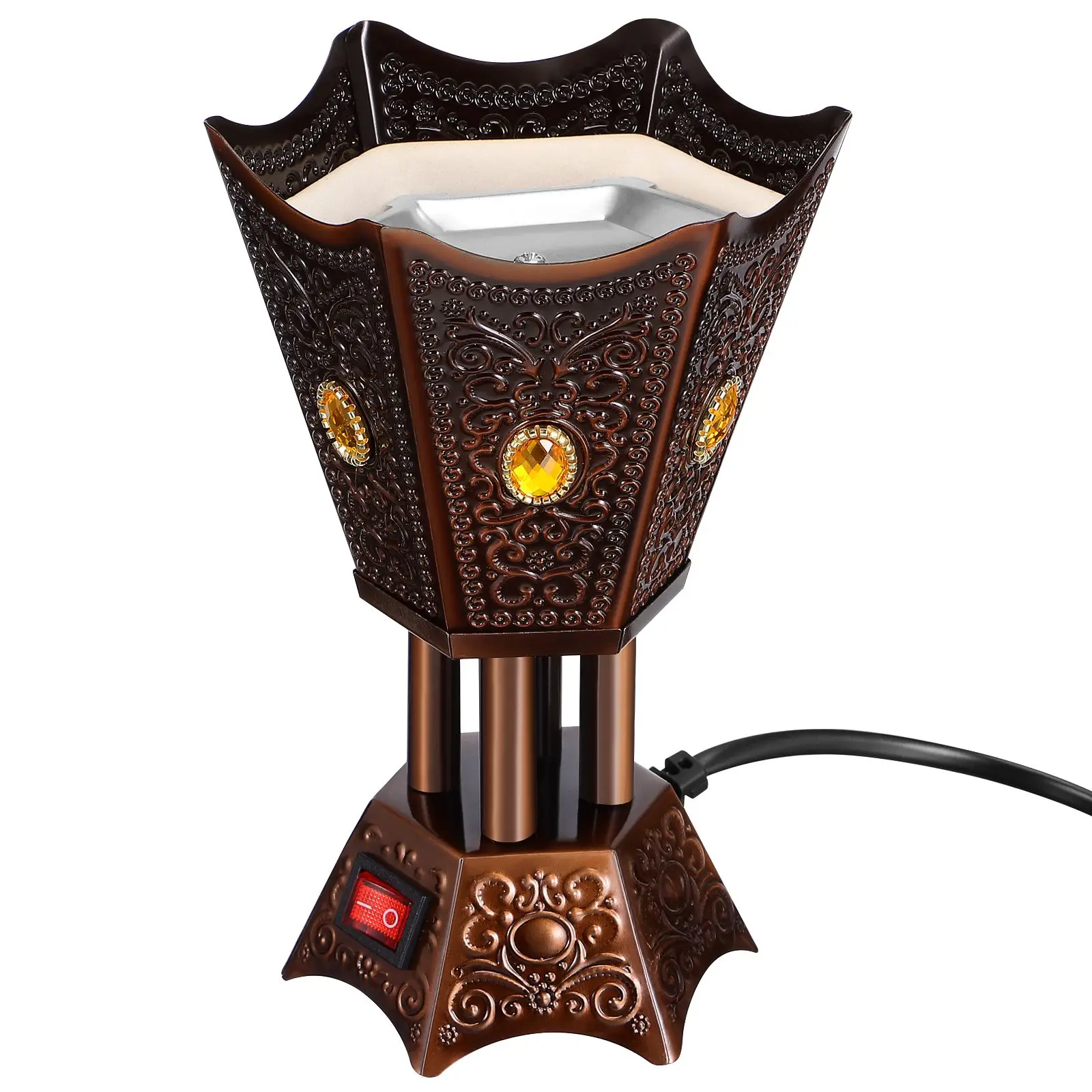 

Incense Holder Electric Censer Burner Plug Household Retro Ornament Dark Decorative Burners Office