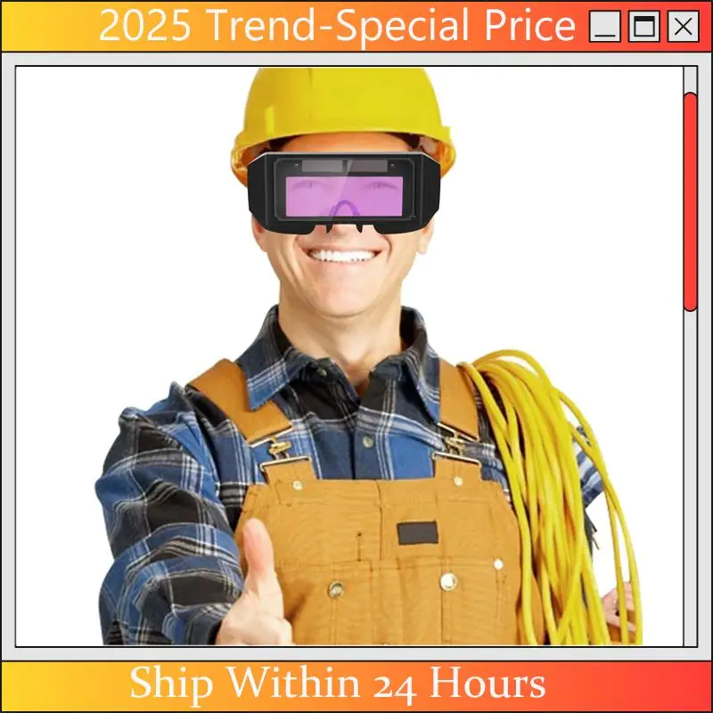 Feb.Auto Darkening Welding Helmet Durable Automatic Light Change Anti-Glare Eyes Shied Goggle Glasses Masks Autos Shades
