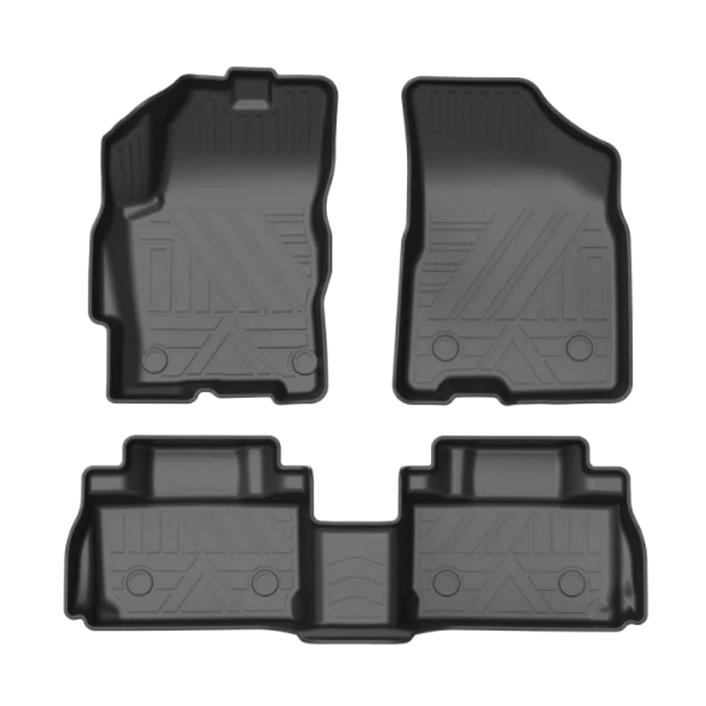 

Full Sets TPE Car Floor Mats For Chery Tiggo 3x 2016-2021 All-Weather Non-Slip Liners Mats For Tiggo 3x Plus LHD Car Foot Pads