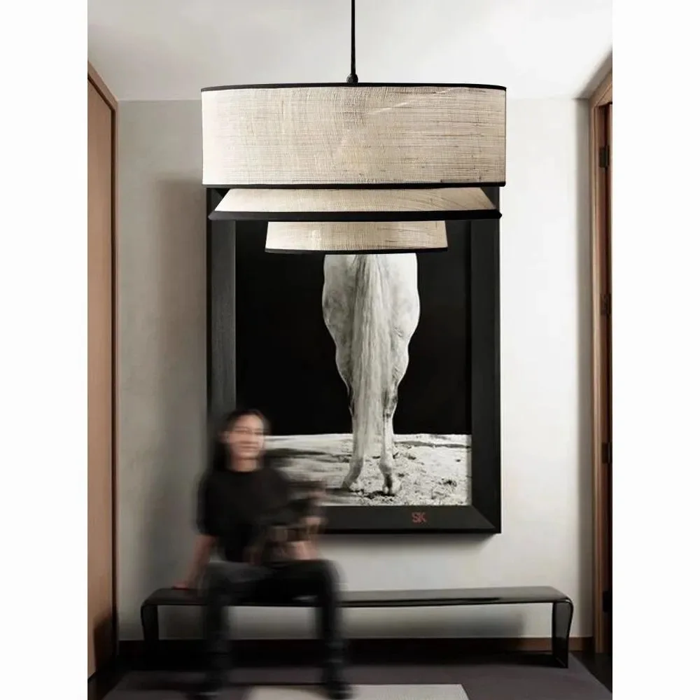 French Vintage Sculptural Chandelier - Mid-Century Designer Pendant for Bedroom, Dining & Bar, Luxury Ambient Lighting