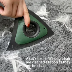 Pet Hair Remover Cat Fur Cleaning Device Carpet Sofa Car Detail Scraper Dog Lint Removal Silicone Dog Cat Fur Removal Brush