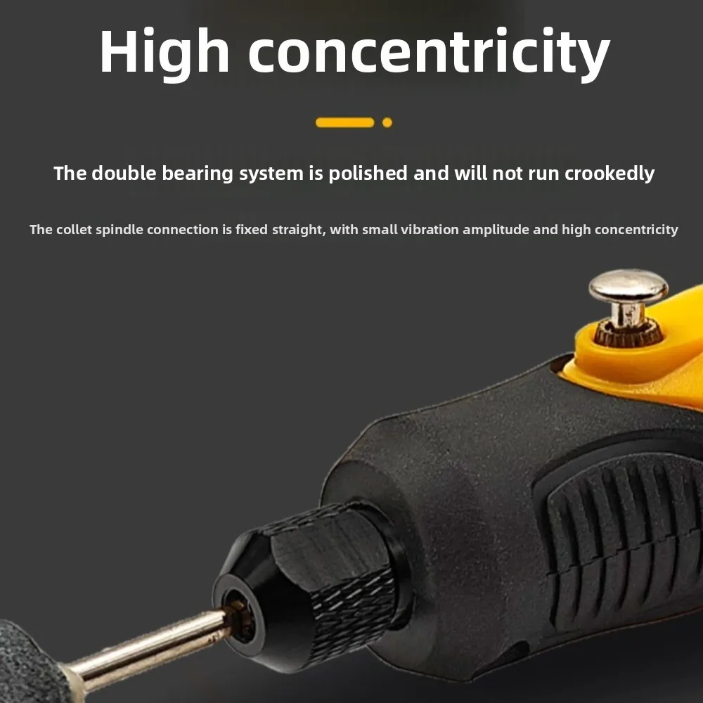 Cordless Mini Grinder 3 Speeds Adjustable 3.6V Power Rotary Tool Kit Multi-Purpose with 57 Accessories Engraver Tool Set