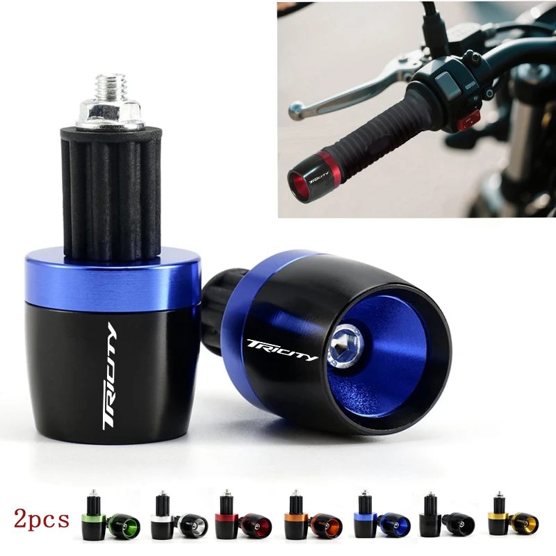 Para Yamaha Tricity 125 155 300 2018 2019 2020 2021 2022 2023 accesorios CNC extremos de manillar Moto manillar empuñaduras tapones tapas