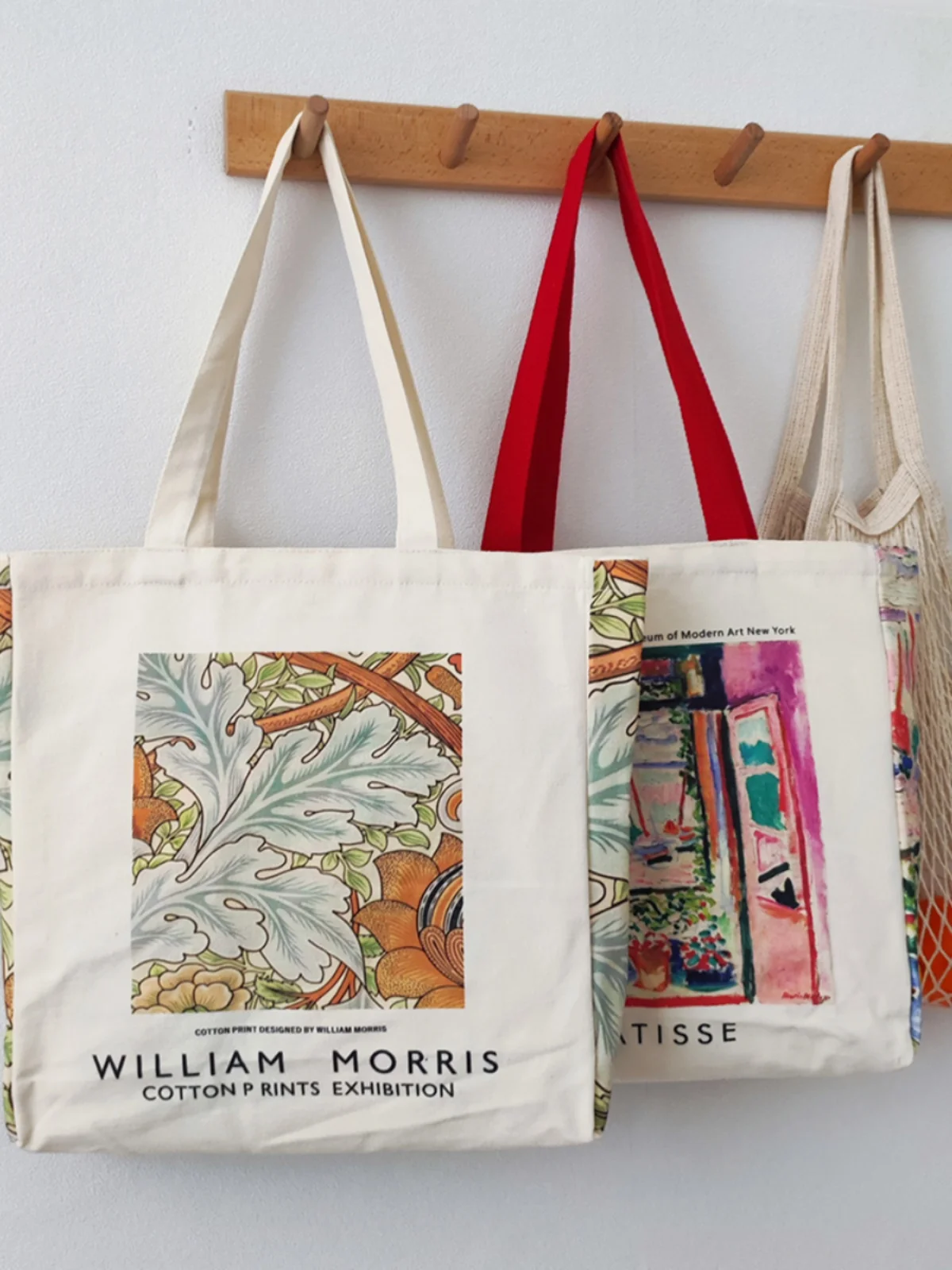 

Matisse "Open Window" oil painting canvas bag shoulder zipper shopping bag casual personality computer bag