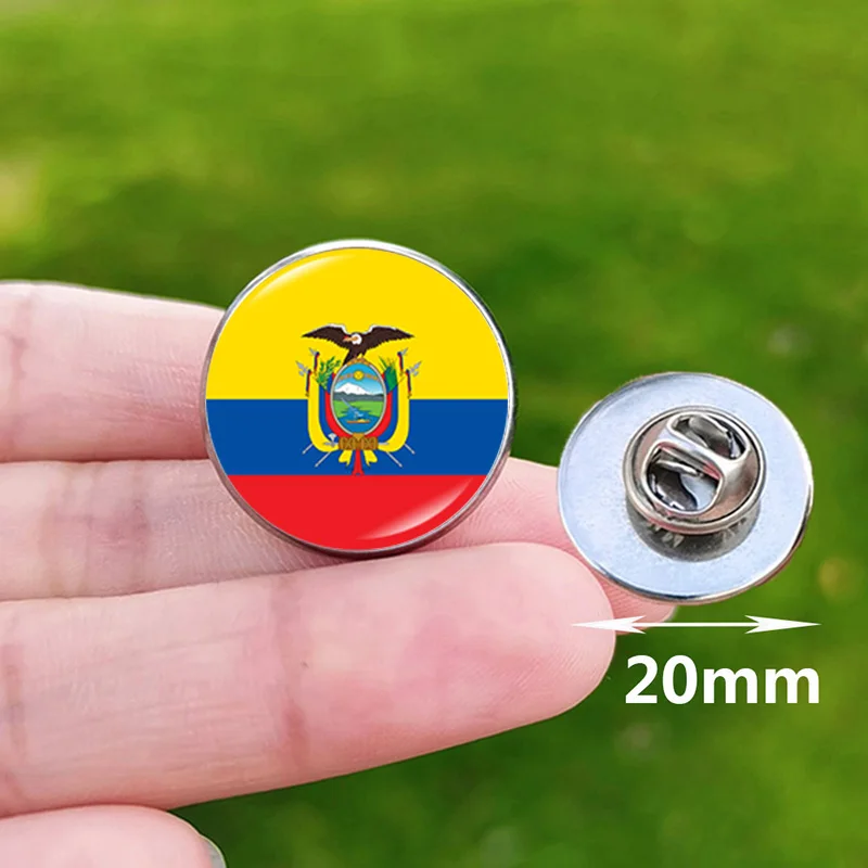 Peru Flag Pin for Women Jamaica Thailand Slovenia Scotland Lithuania Colombia Nicaragua Singapore Honduras Estonia Fashion Pins