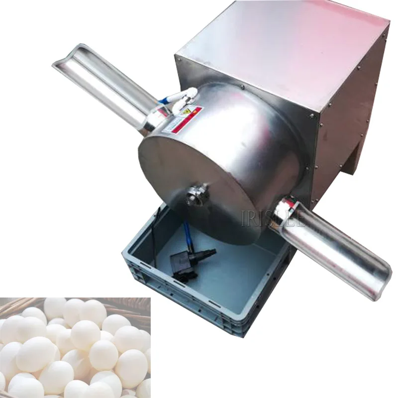 New Design Industrial Small Automatic Roller Brush Type Duck Egg Washer Egg Cleaning Machin