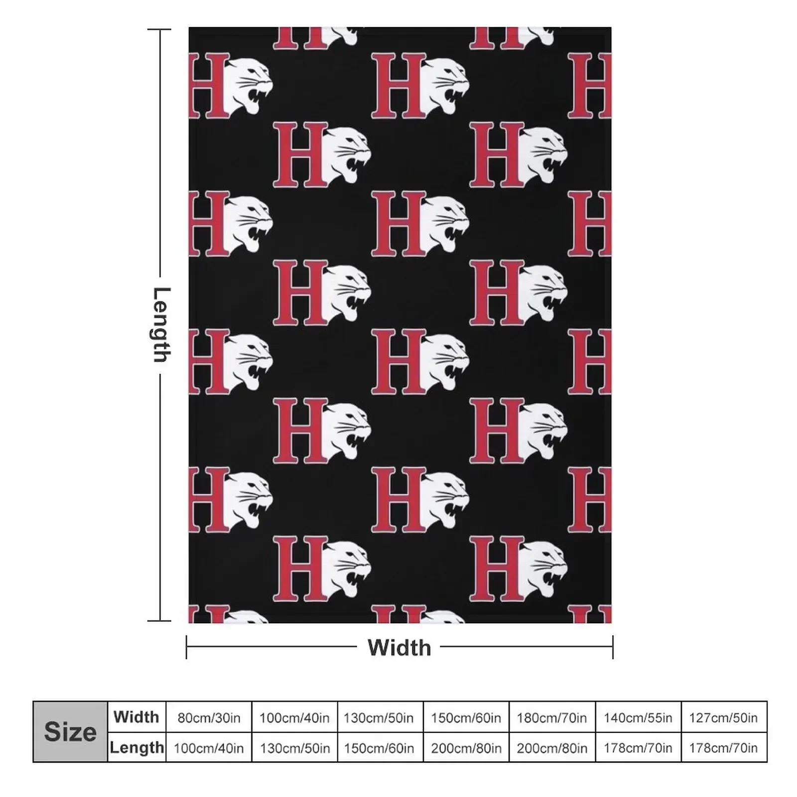 Hanover College athletics Throw Blanket Softest Nap Thin Decoratives Blankets