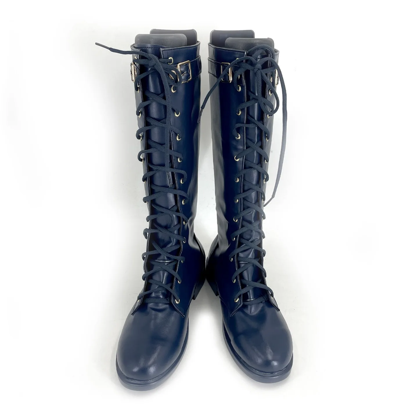 Asagiri Suou أحذية كوسبلاي للهالوين كرنفال أحذية PU أحذية أنيمي إكسسوارات لعبة الأرشيف الأزرق كوسبلاي الدعائم مصنوعة حسب الطلب