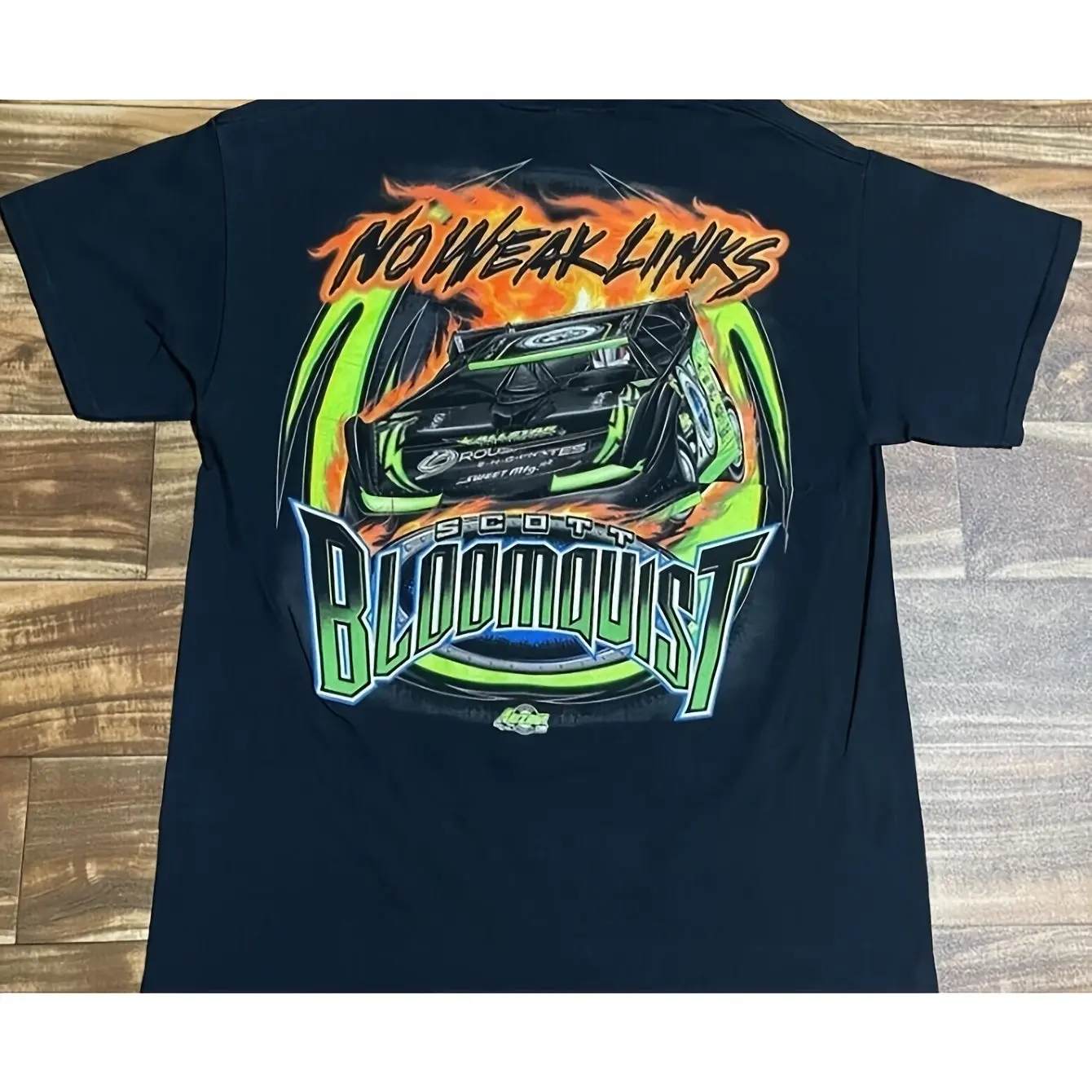 

Vintage Scobrumix Late Model Racing T-Shirt Scobrumix T-Shirt Men's 100% Cotton Short Sleeves