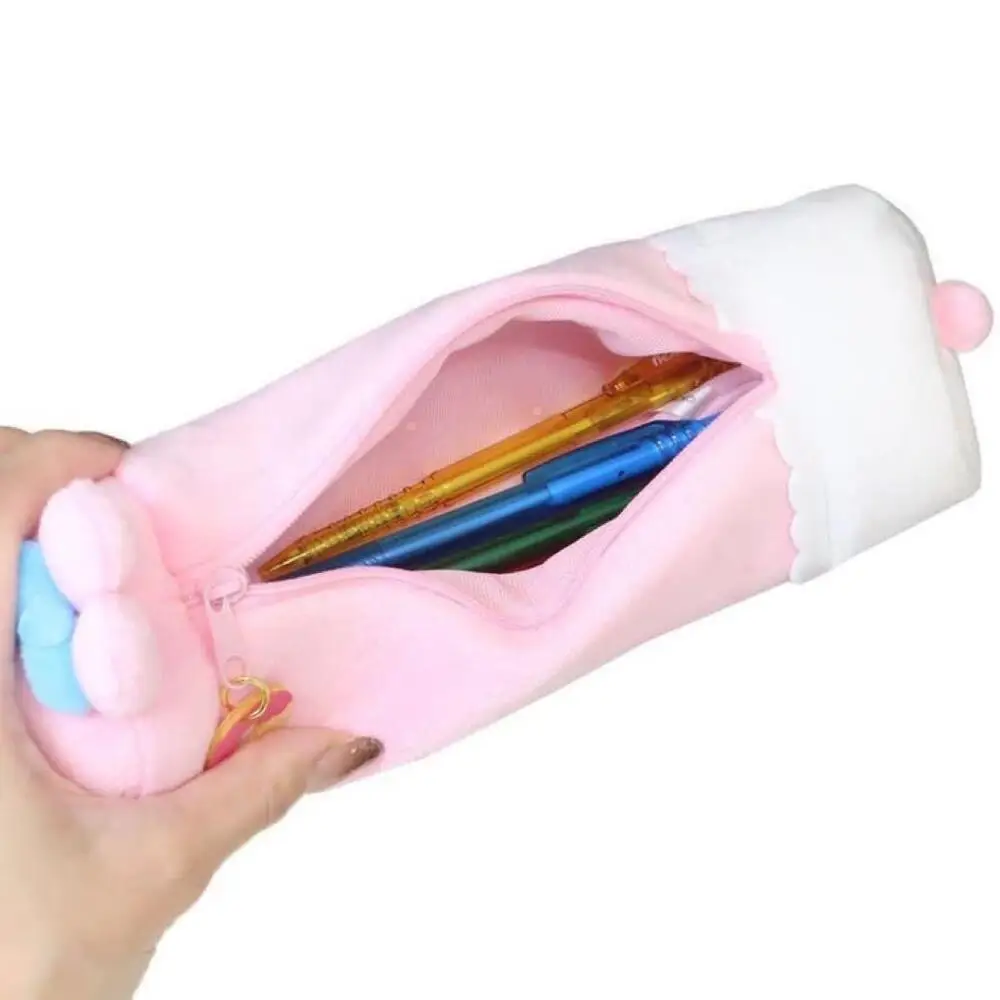 25Cm Opanchu Usagi Soft Plush Fill Doll Zipper Pencil Case Single Layer Large Capacity Makeup Brush Storage Friend Holiday Gift