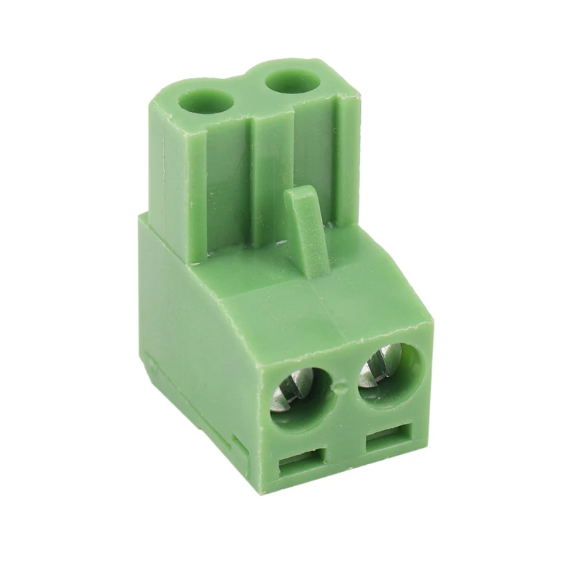 Hot-30 Pcs 5.08Mm Pitch 2Pin Plug-In Screw PCB Terminal Block Connector Right Angle