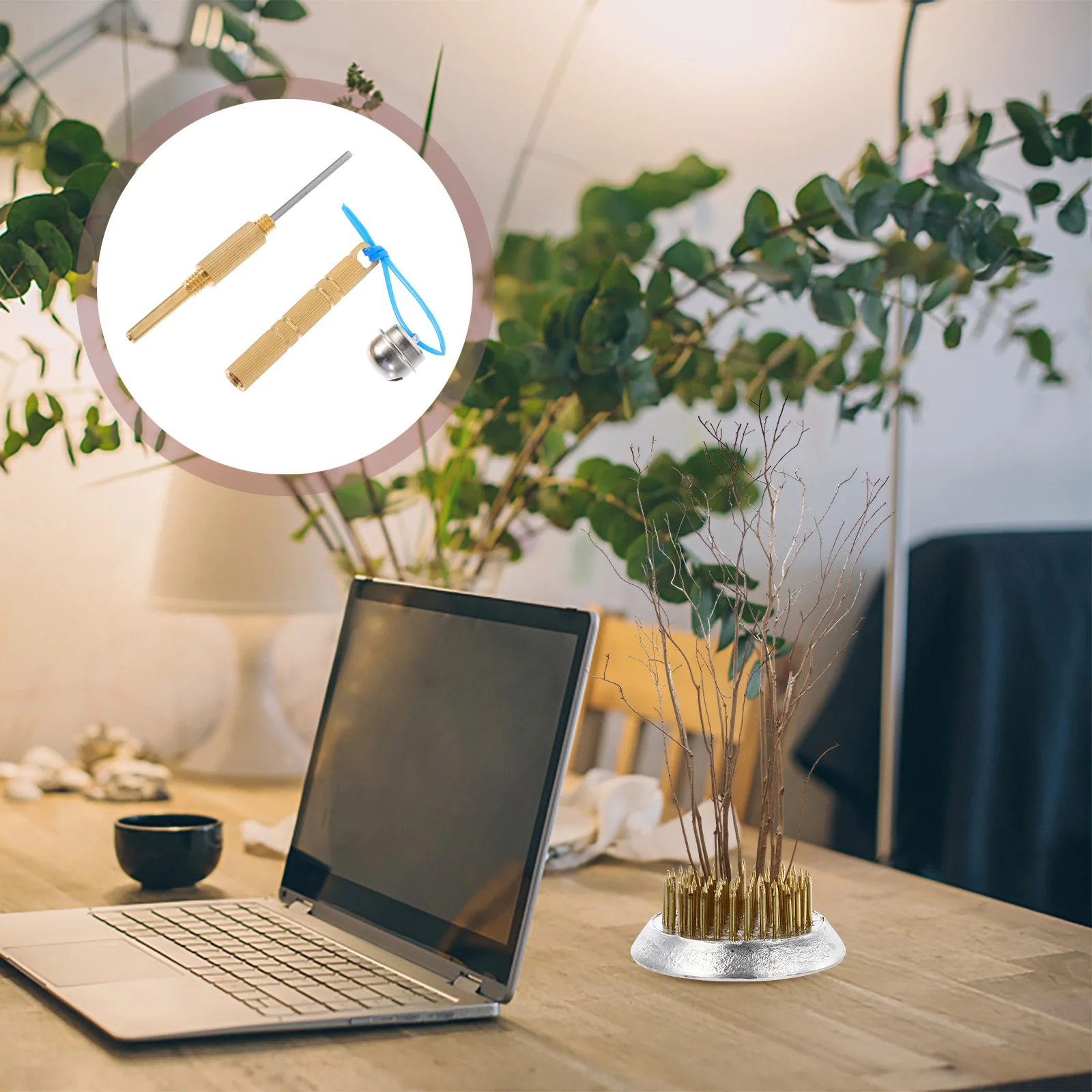 

Kenzan Pin Straightening Tool Durable Stainless Steel for Floral Arrangement Needle Maintenance Cleaner Ikebana Tool Set