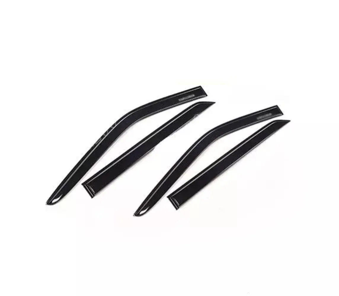 For Ford Explorer 2020-21 ABS Black Window Visor Vent Shades Sun Rain Guard 4pcs