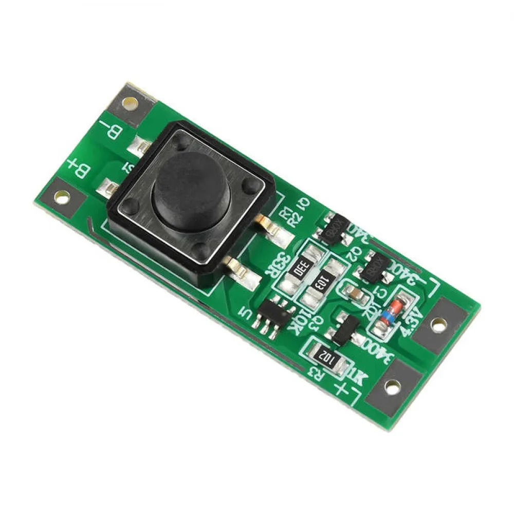 3-12V Blinking Module Driver Board Car Light LED Lighting Control Board Driver Board on/off Switch High Light/Bright/Blinking