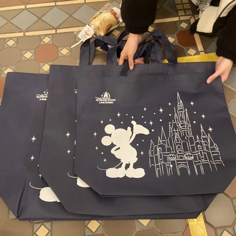 Disney Mickey Minnie mouse lady canvas messenger shoulder bag cartoon fashion handbag women messenger bag shopping