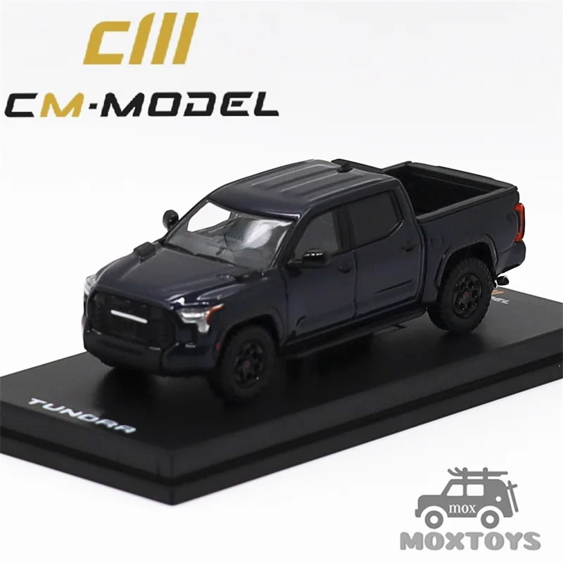 

CM MODEL 1:64 Metallic Blue Tundar Diecast Model Car