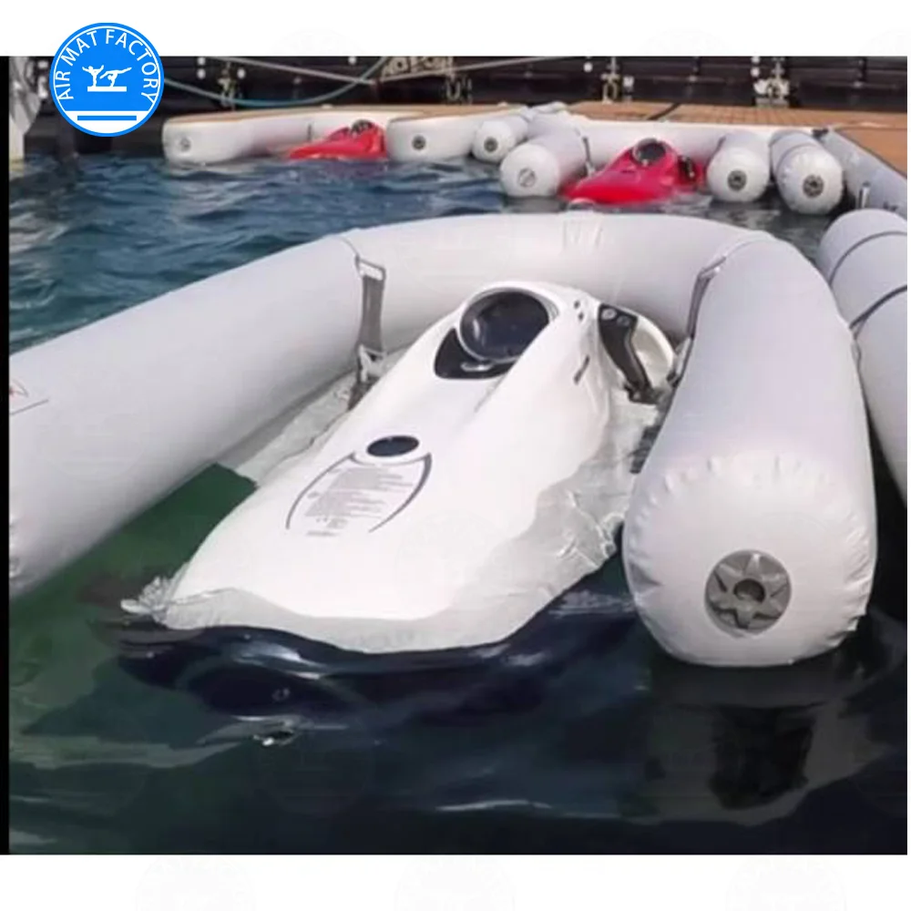 

Inflatable Floating Platform Jet Ski Motor C Dock & Water Bag Jet Ski Motor Floating Dock Motorboat Surfing Board Dock