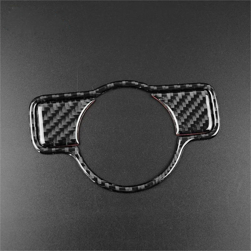 For Mercedes Benz A GLA CLA W176 X156 C117 carbon fiber car styling headlight switch button decorative cover decorative sticker