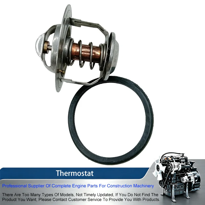 ME994276 ME995300 VAME995300 Thermostat For Mitsubishi 6D14 6D15 6D16 6D24 For Kobelco SK290LC SK330LC Thermostat Excavator