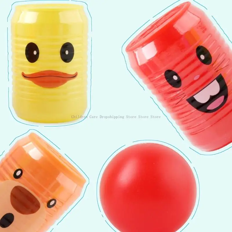 مجموعة لعبة البولينج البلاستيكية للأطفال تتضمن 3 كرات و6 علب رياضة داخلية #3