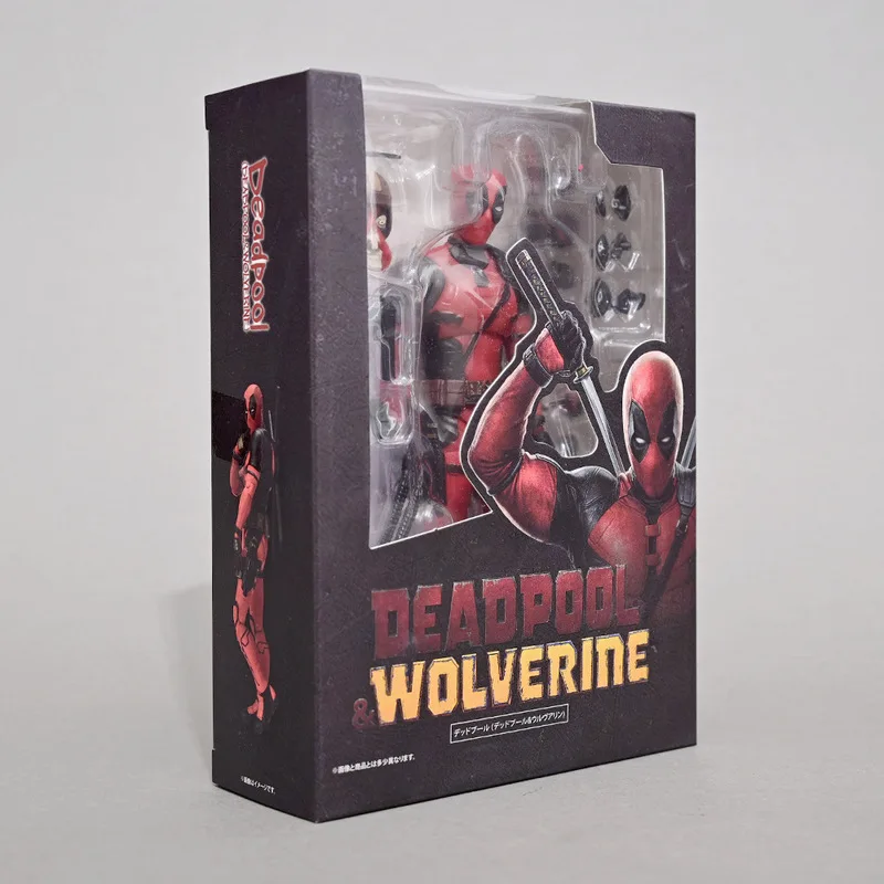 마블 Shf 데드풀과 울버린 액션 피규어 모델 V-Men 장난감 조인트 모바일 인형 수집품 성인 선물 어린이 장난감