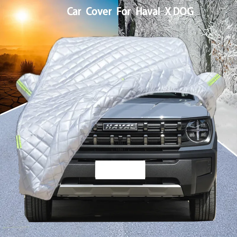 

For HAVAL X DOG Car Cover Delivers Hail Protection, Scratch Guard, prevents paint peelingRain & Snow Resistance