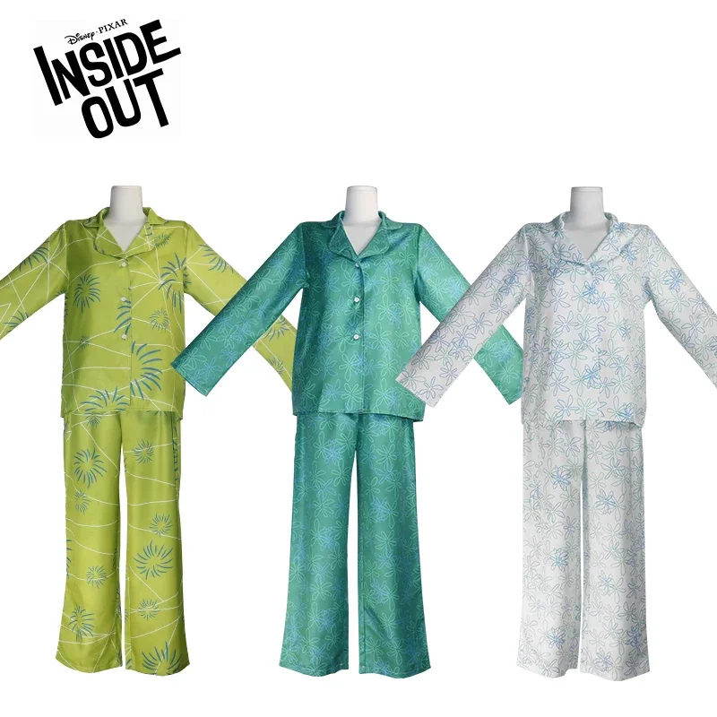 

2024 New Brains COS clothes Summer ice silk super comfortable pajamas Silk home clothes anime animation clothing