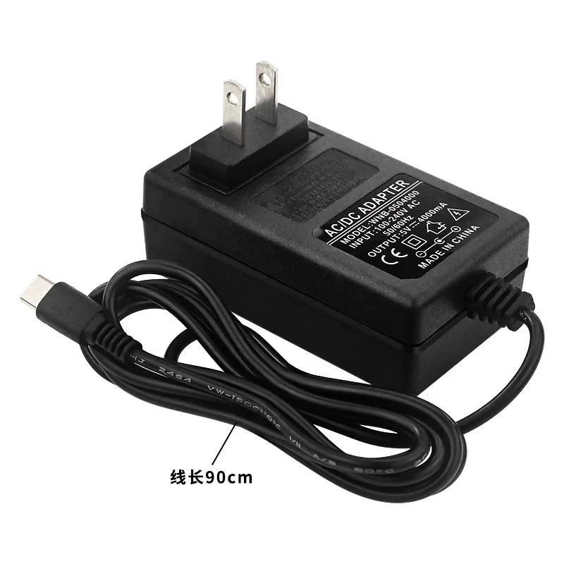 Jetson Nano 5V 4A Cung Cấp Điện Loại C Đầu Vào DC 100-240V CE Điện Hoa Kỳ EU âu Cắm Anh Quốc Cho NVIDIA Jetson Nano 2GB Cam Pi