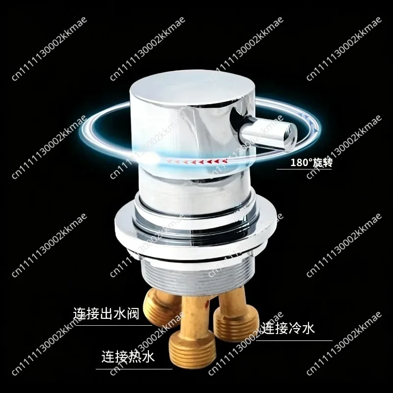 1 in 2 out bathtub valve set , bathroom separator for tap and sprinkler , shower room faucet switch