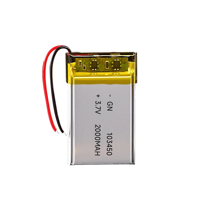 buy more will cheap 103450 lithium battery 2000mah large capacity massager beauty instrument 3.7V polymer lithium battery 103450