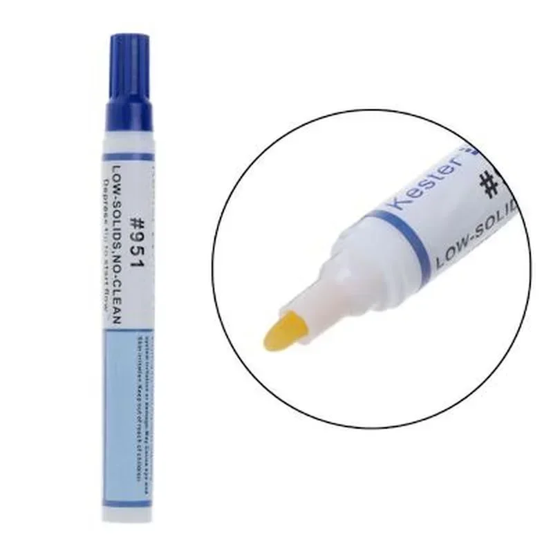 1pcs 951 10ml Soldering Rosin Flux Pen Low-solid Non-clean Diy Kester Solder Power Cleaning-free Welding Pen Soldering Pen