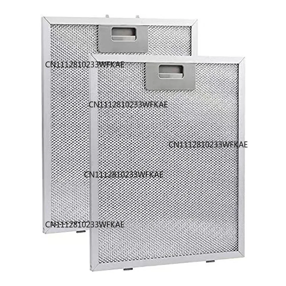 Kitchen Cooker  Hood Filters  Metal Mesh  Extractor Vent Filter 350 X 285 X 9mm Silver Hoods Oil Filter Range Aspirator Filter