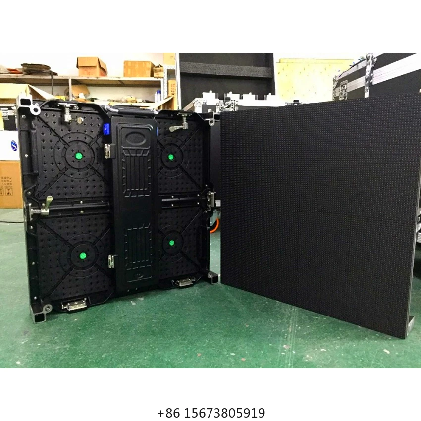 

LED Matrix Panel P4.81 Indoor 500x500mm 104x104Pixel SMD2121 Full Color 3In1 Die-Casting Aluminum Cabinet Display Screen