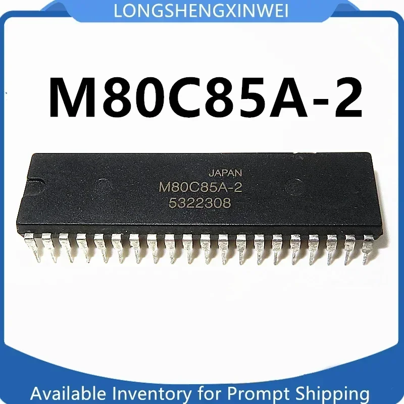 1PCS Chip M80C85A M80C85A-2  8 Bit Microprocessor Integrated IC  DIP-40 Direct Plug-in