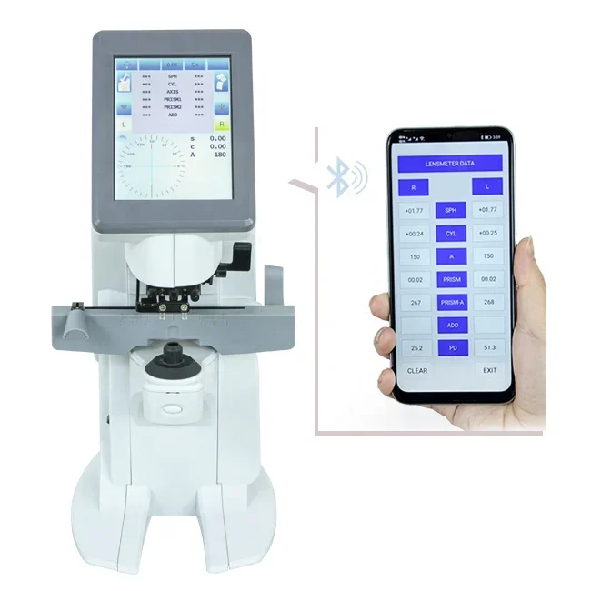 China Optometry Equipment Digital Lensit Auto Lensmeter with Blue Tooth Available