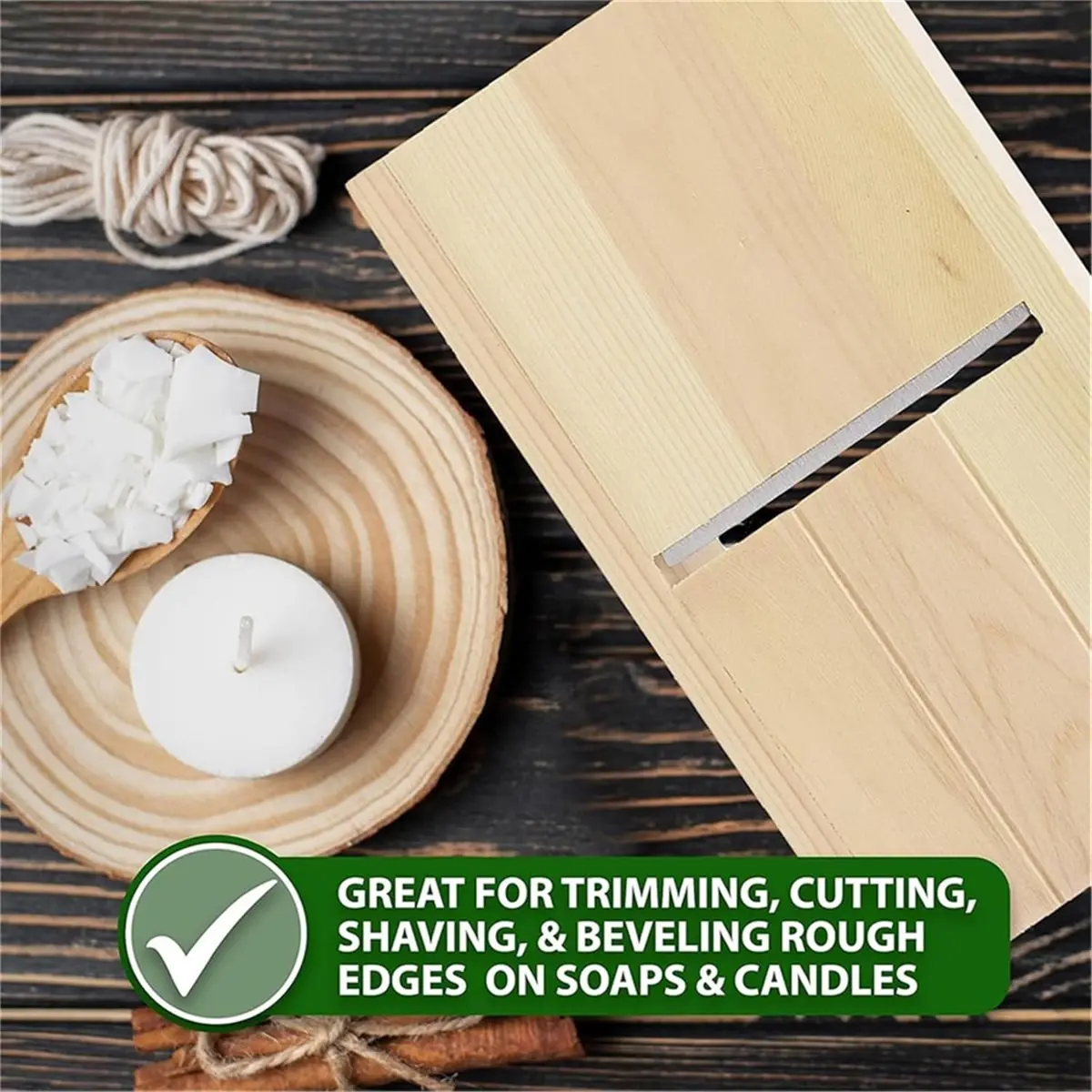 Wood Soap Beveler Edge Trimming Tool Drawer Box Wood Soap Planer Beveler Soap Shaving Tool for Handmade Soap and Making