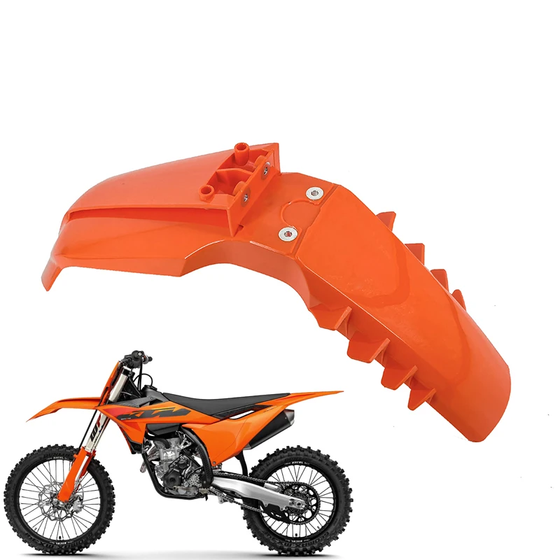 Motorcycle Plastic Front Fender Mudguard Kit For KTM SX SX-F XC XC-F 125 250 300 350 450 2023 2024 MX Enduro Dirt Bike Motocross