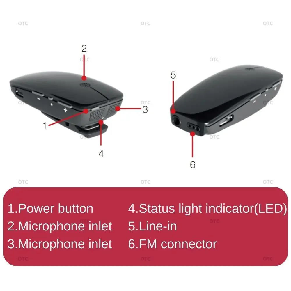 GN Resound Micro Microphone Hearing Aid A voice Streamer for Resound (and Danalogic) Wireless Compatible Hearing Aids
