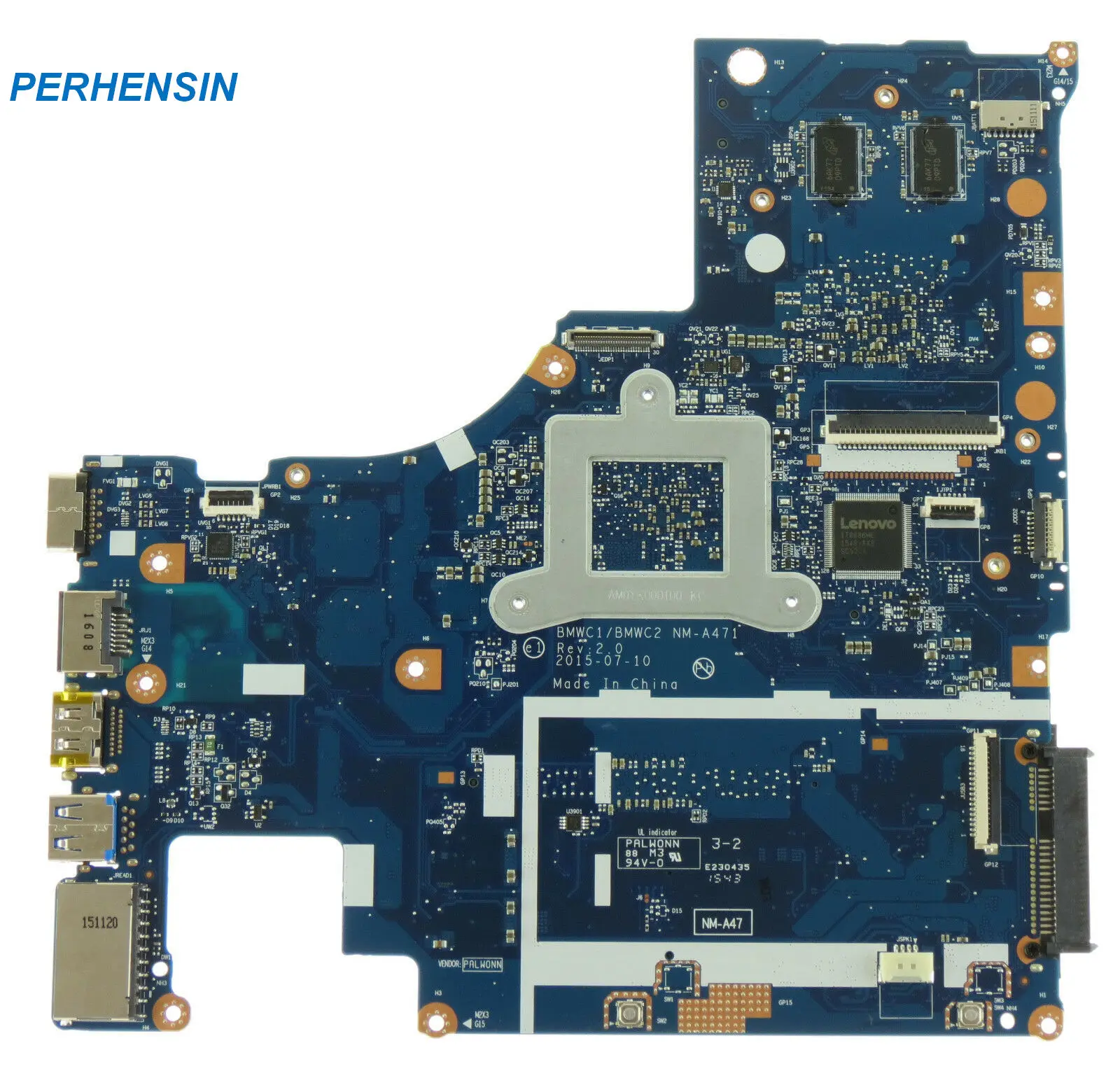 لينوفو IdeaPad 300-15IBR اللوحة الرئيسية NM-A471 سيليرون N3060 GeForce 920m 1GB 5B20K14023 5B20K14045 100% العمل المثالي