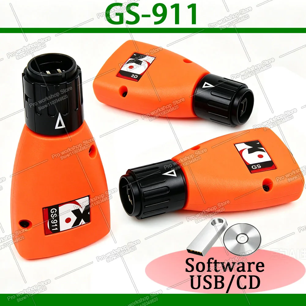 2026 New GS-911 V1006.3 Diagnostic Tool For B Motorcycles Emergency Scanner GS911 Professional Engine Analyzer