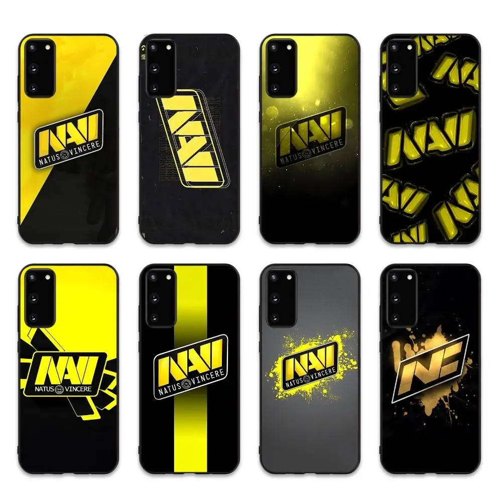 N-Navi Natus Vincere Game Phone Case For Samsung S 24 Fe 25 Ultra Plus 20 Lite 21 30 22 23 24 22 Ultra 5G Fundas