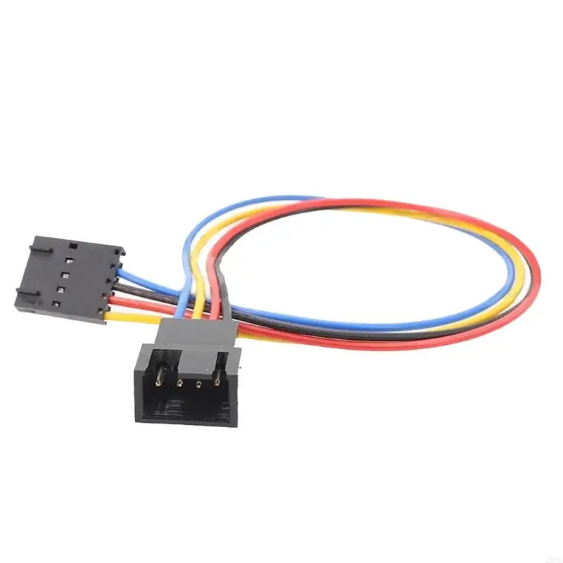 203B PC làm mát 5Pin đến 4pin Quạt làm mát tiêu chuẩn GPU Video -Caber Bộ chuyển đổi nguồn điện