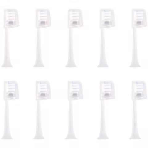 HOT 10 PCS for MIJIA T200 MES606 Sonic Electric Toothbrush Sensitive Toothbrush Head Deep Cleaning Type
