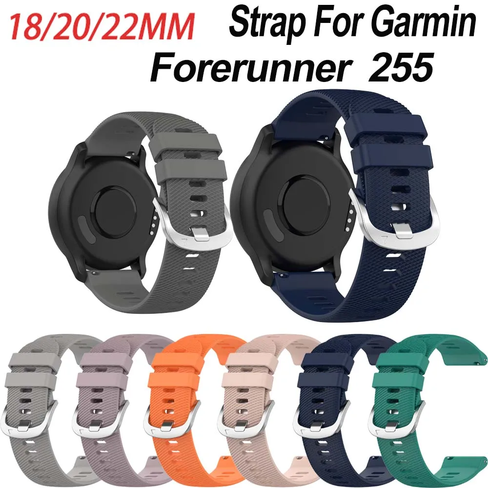 18/20/22mm Armband für Garmin Vivoactive 4 5 3 s/Venu 3 2s Sq 2 Plus/Forerunner 265 255 645 245 Music/Vivomove Band Armband