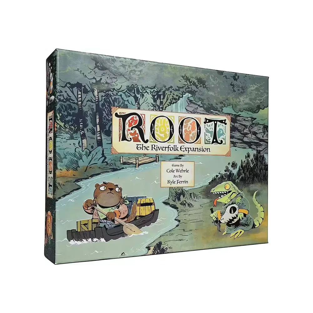 Juegos de Leder Juegos de cartas de raíz The Riverfolk Juegos de mesa de expansión Juegos de desarrollo intelectual Juegos de fiesta familiar para padres e hijos